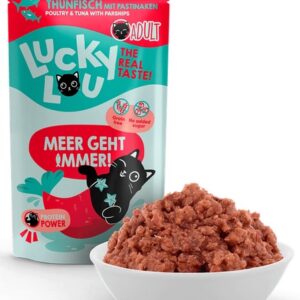 Lucky Lou Lifestage Adult Drób i tuńczyk saszetka 125g