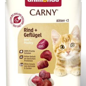 Animonda Carny Kitten Wołowina + Drób saszetka 85g