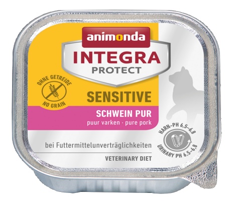 Animonda Integra Protect Sensitive dla kota - z wieprzowiną tacka 100g - Image 2