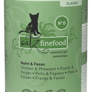 Catz Finefood Classic N.15 Kurczak i Bażant puszka 400g