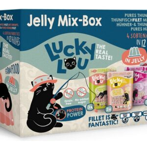 Lucky Lou Extrafood Jelly-Mix-Box Multipack w galaretce saszetki 12x70g