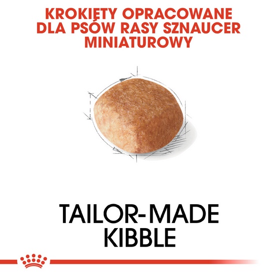 Royal Canin Miniature Schnauzer Adult karma sucha dla psów dorosłych rasy schnauzer miniaturowy 3kg - Image 4