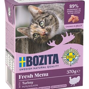 Bozita z Indykiem kawałki w galaretce kartonik 370g