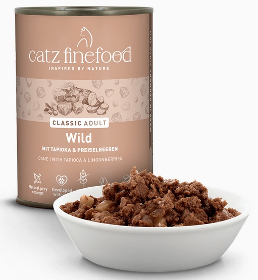 Catz Finefood Classic Dziczyzna (N.09) puszka 400g - Image 2