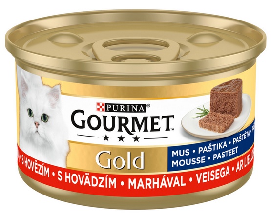 Gourmet Gold Mus z Wołowiną 85g - Image 2