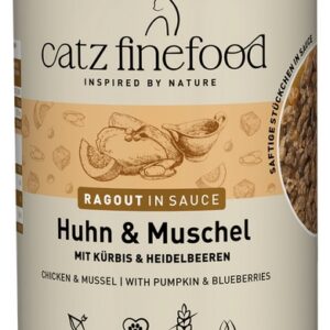Catz Finefood Ragout in Sauce Kurczak i Omułek (N.613) puszka 380g