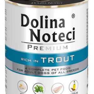 Dolina Noteci Premium Pies Pstrąg puszka 800g