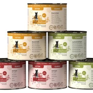 Catz Finefood Classic Kitten Multipack puszki 6x200g