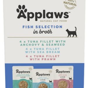 Applaws saszetki dla kota Fish Selection Multi Pack 12x70g