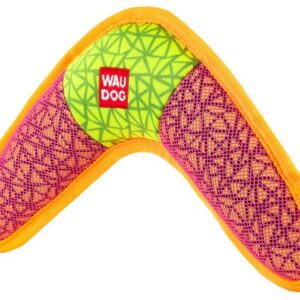 Collar WauDog Fun Bumerang 24x14cm różowy