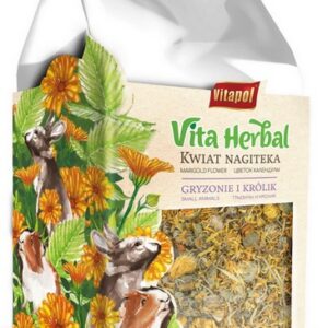 Vitapol Vita Herbal Kwiat nagietka suszony dla gryzoni i królika 40g