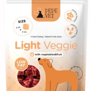 Paka Zwierzaka PEPE VET Przysmak funkcjonalny Light Veggie 70g