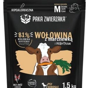 Paka Zwierzaka Seventh Heaven Wołowina z marchewką M 1,5kg