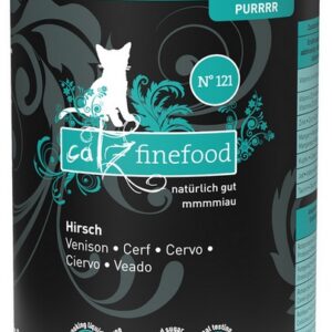Catz Finefood Purrrr N.121 Jeleń puszka 400g