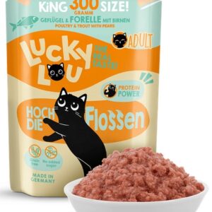 Lucky Lou Lifestage Adult Drób i pstrąg saszetka 300g