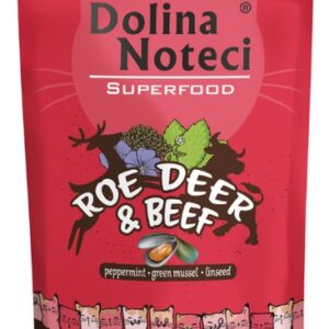 Dolina Noteci Superfood Kot Sarna i wołowina saszetka 85g
