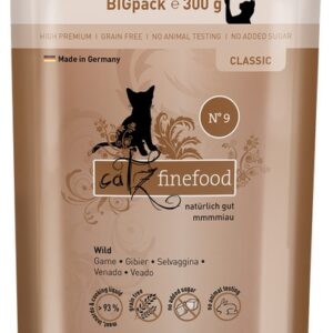 Catz Finefood Classic N.09 Dziczyzna saszetka 300g