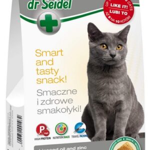 Dr Seidel Smakołyki dla kotów na piękną sierść 50g