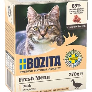 Bozita z Kaczką kawałki w sosie kartonik 370g
