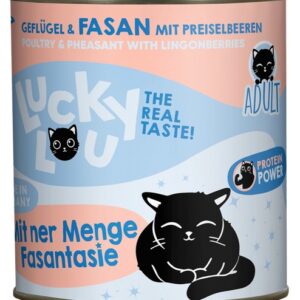 Lucky Lou Lifestage Adult Drób i bażant puszka 800g