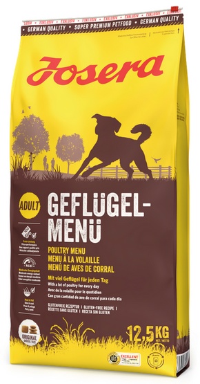 Josera Pies Exclusive Geflugel-Menu 12,5kg