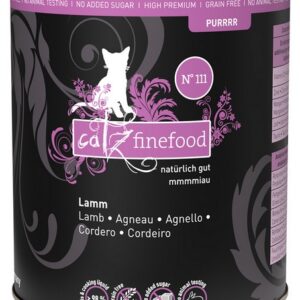 Catz Finefood Purrrr N.111 Jagnięcina puszka 800g