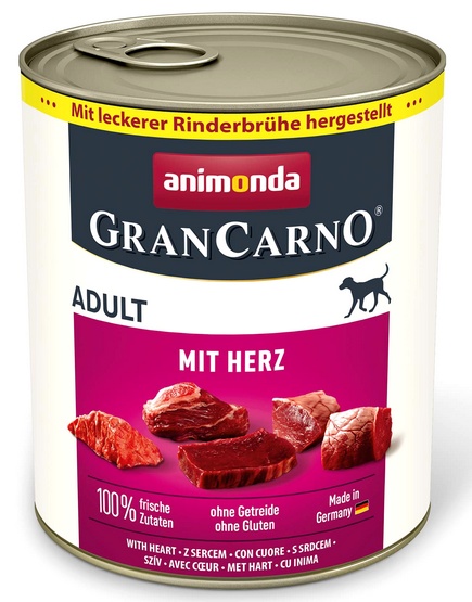 Animonda GranCarno Original Adult Herz Serca puszka 800g - Image 2