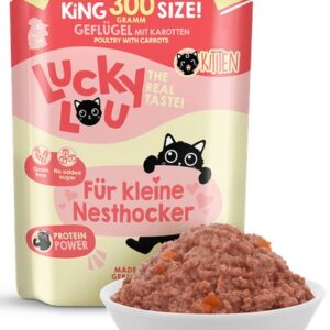 Lucky Lou Lifestage Kitten Drób saszetka 300g