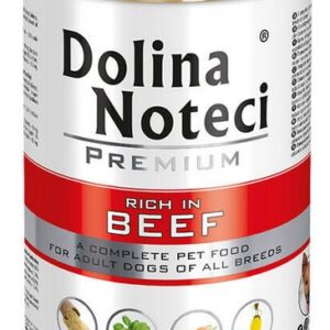 Dolina Noteci Premium Pies Wołowina puszka 400g