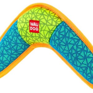 Collar WauDog Fun Bumerang 24x14cm niebieski
