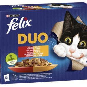 Felix Fantastic Duo Wiejskie Smaki galaretka saszetki 12x85g