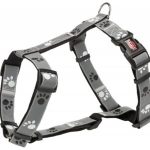 Trixie Szelki Silver Reflect odblaskowe M-L 52-75cm/25mm [12233]