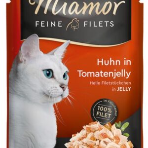 Miamor Feine Filets Kurczak & Galaretka pomidorowa saszetka 100g