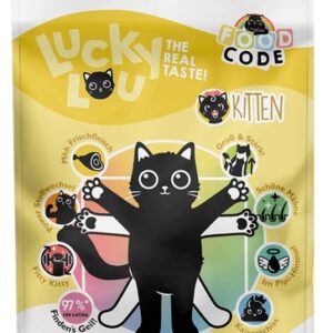 Lucky Lou Food Code Lifestage Kitten Drób & Kurczak 750g
