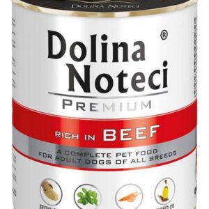Dolina Noteci Premium Pies Wołowina puszka 800g