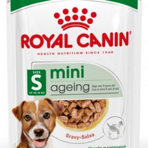 Royal Canin Mini Ageing karma mokra w sosie dla psów dojrzałych po 8 roku życia, ras małych saszetka 85g