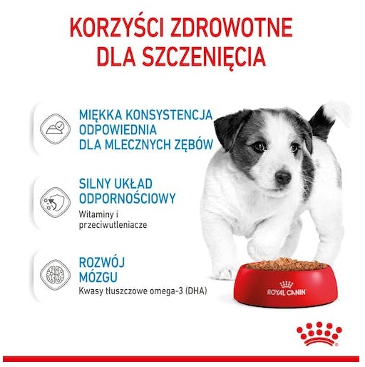 Royal Canin Mini Puppy karma mokra w sosie dla szczeniąt, od 2 do 10 miesiąca życia, ras małych saszetka 85g - Image 3