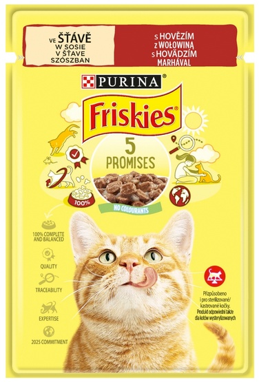 Friskies Wołowina saszetka 85g - Image 2