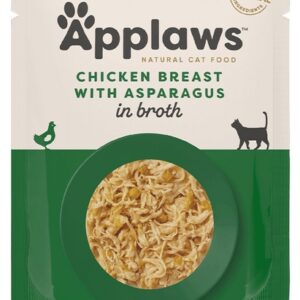 Applaws saszetka dla kota Kurczak i Szparagi 70g