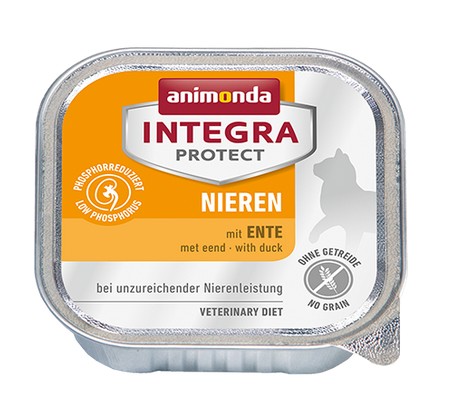 Animonda Integra Protect Renal Nieren dla kota - z kaczką tacka 100g - Image 2