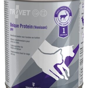 Trovet Unique Protein UPV Dziczyzna dla psa i kota puszka 800g