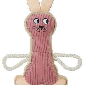 Zolux Zabawka dla psa Królik Buddy różowy 33cm