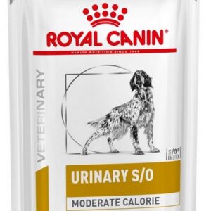 Royal Canin Veterinary Diet Canine Urinary S/O Moderate Calorie saszetka 100g