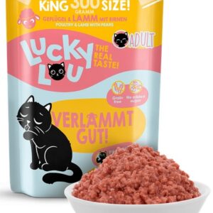 Lucky Lou Lifestage Adult Drób i jagnięcina saszetka 300g