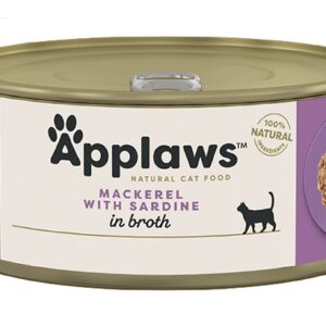 Applaws puszka dla kota Makrela i Sardynki 70g