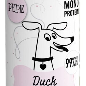 Paka Zwierzaka PEPE Duck (kaczka) puszka 400g
