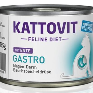 Kattovit Feline Diet Gastro kaczka puszka 185g