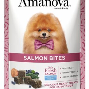 Amanova Dog Salmon Bites - łosoś 100g