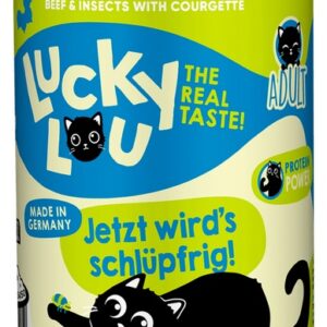 Lucky Lou Lifestage Adult Wołowina i owady puszka 400g