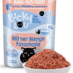 Lucky Lou Lifestage Adult Drób i bażant saszetka 300g